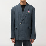 Muscari Linen Jacket