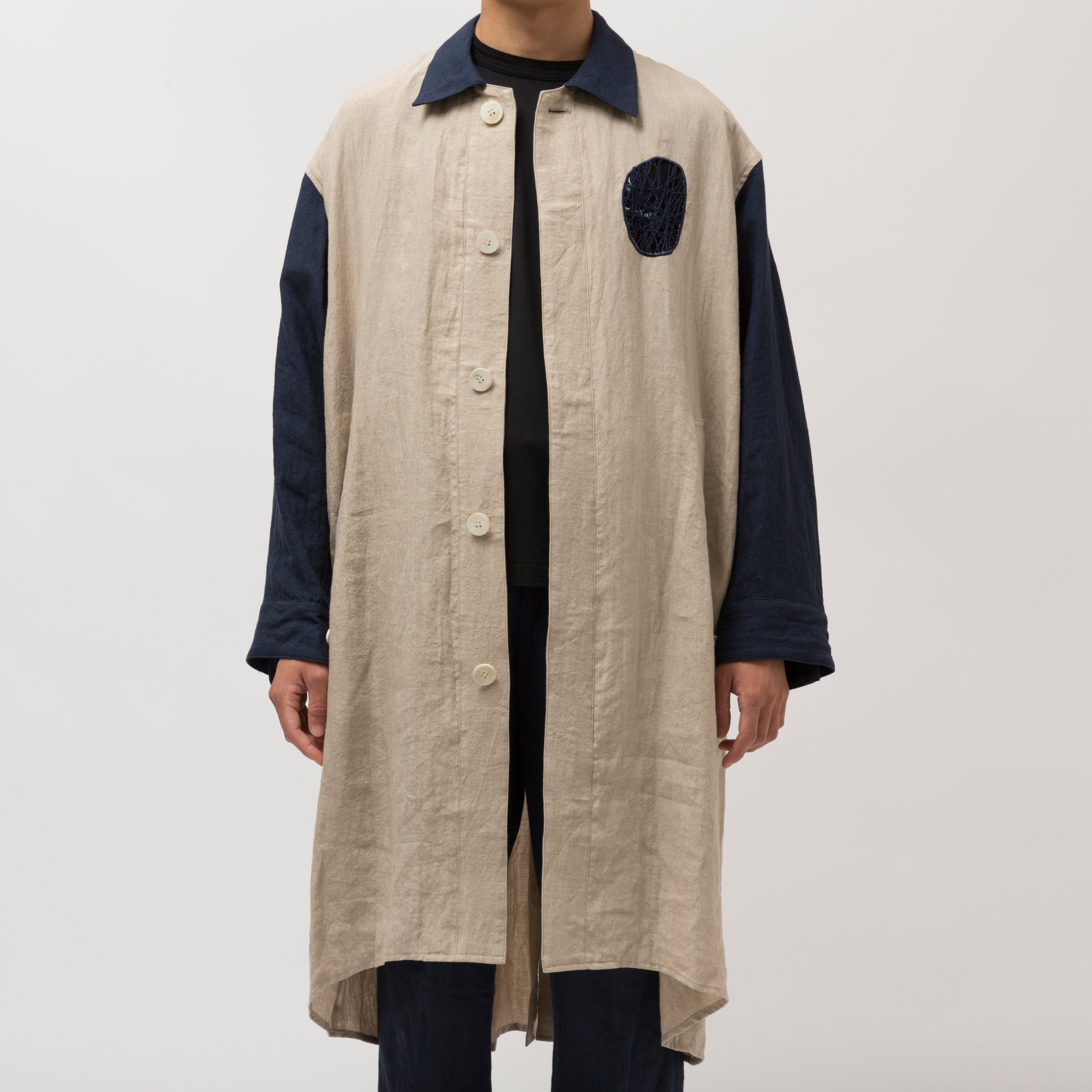 Muscari Linen Coat