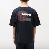 Spiral Big Tshirt/NAVY
