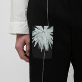 Wool Turn up Pants