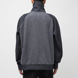 High Neck Knit Shirt