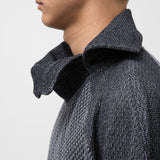 High Neck Knit Shirt