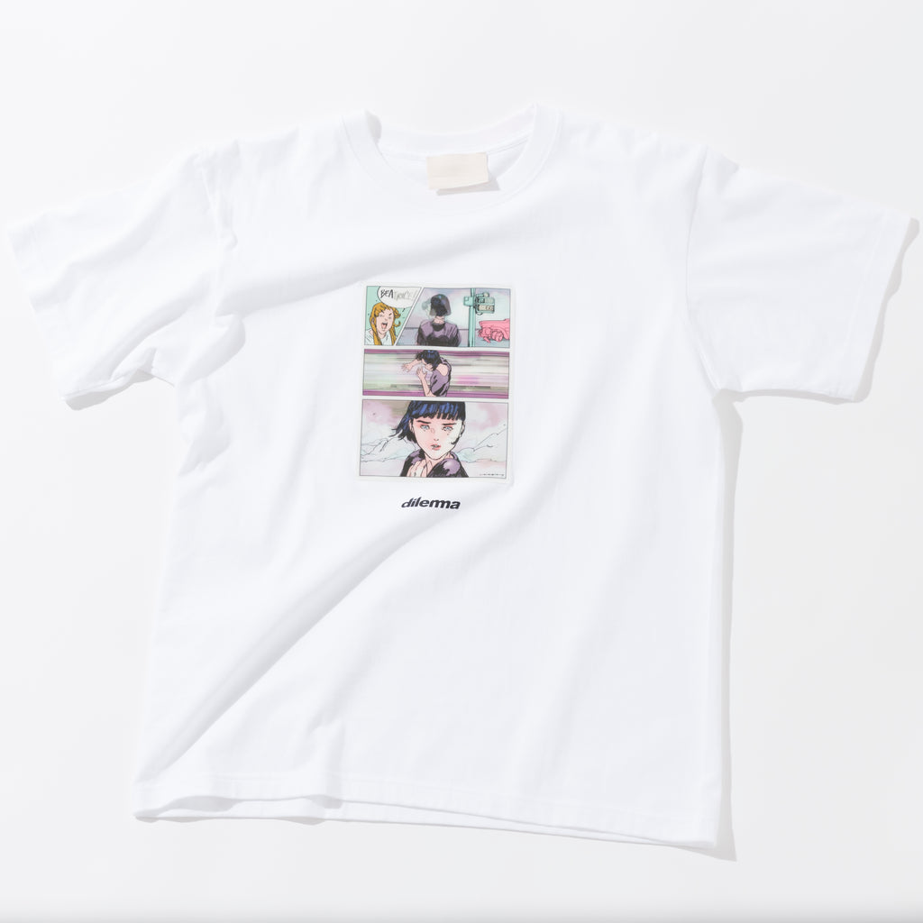 21SS Comic Animation Tshirt/WHITE