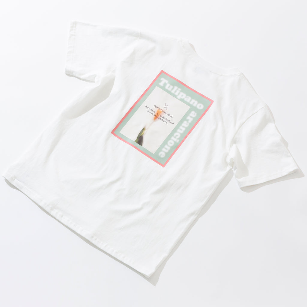 Content Unavailable Tee/WHITE