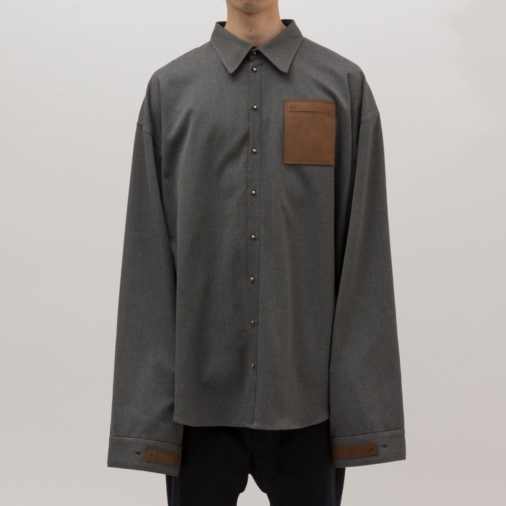 Metal Hook Shirt/GRAY