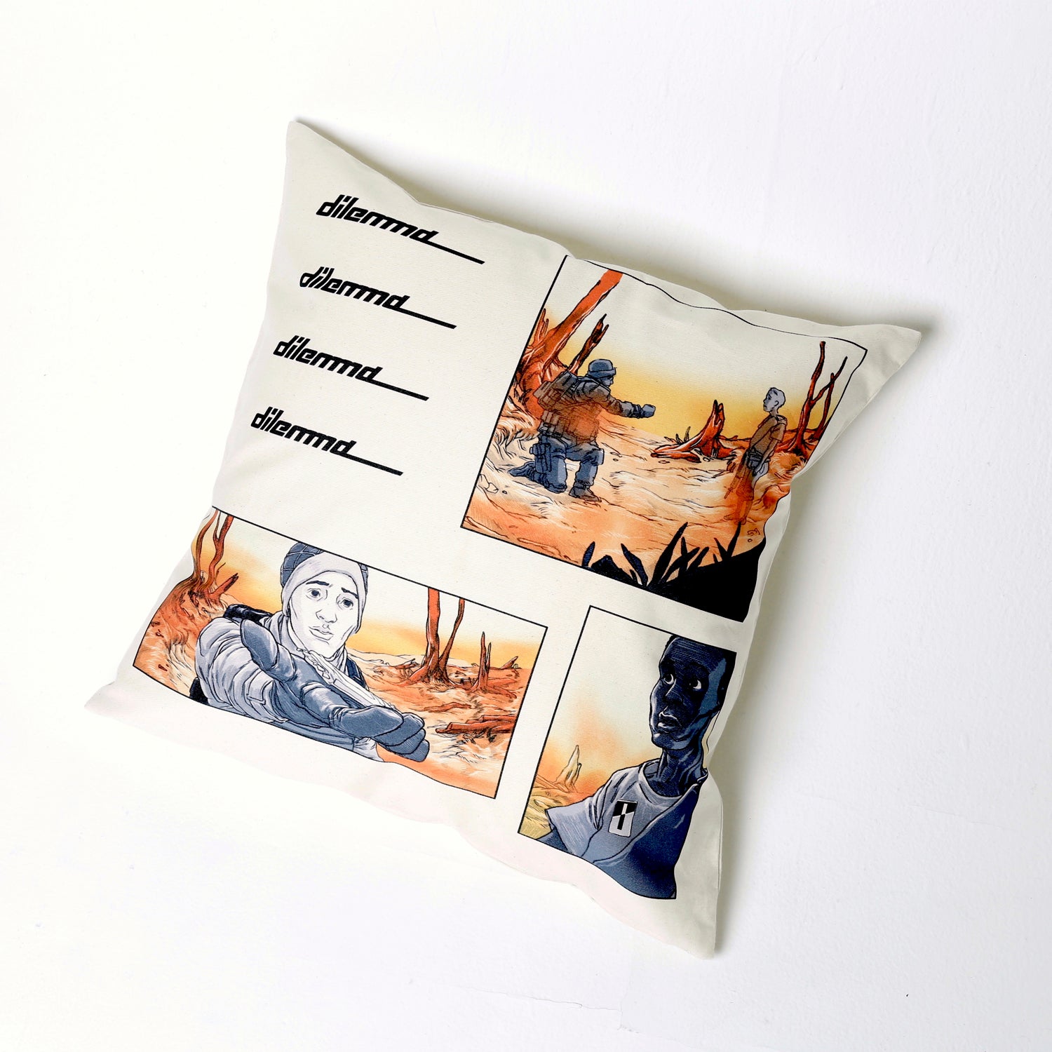 Theme Illustration Cushion