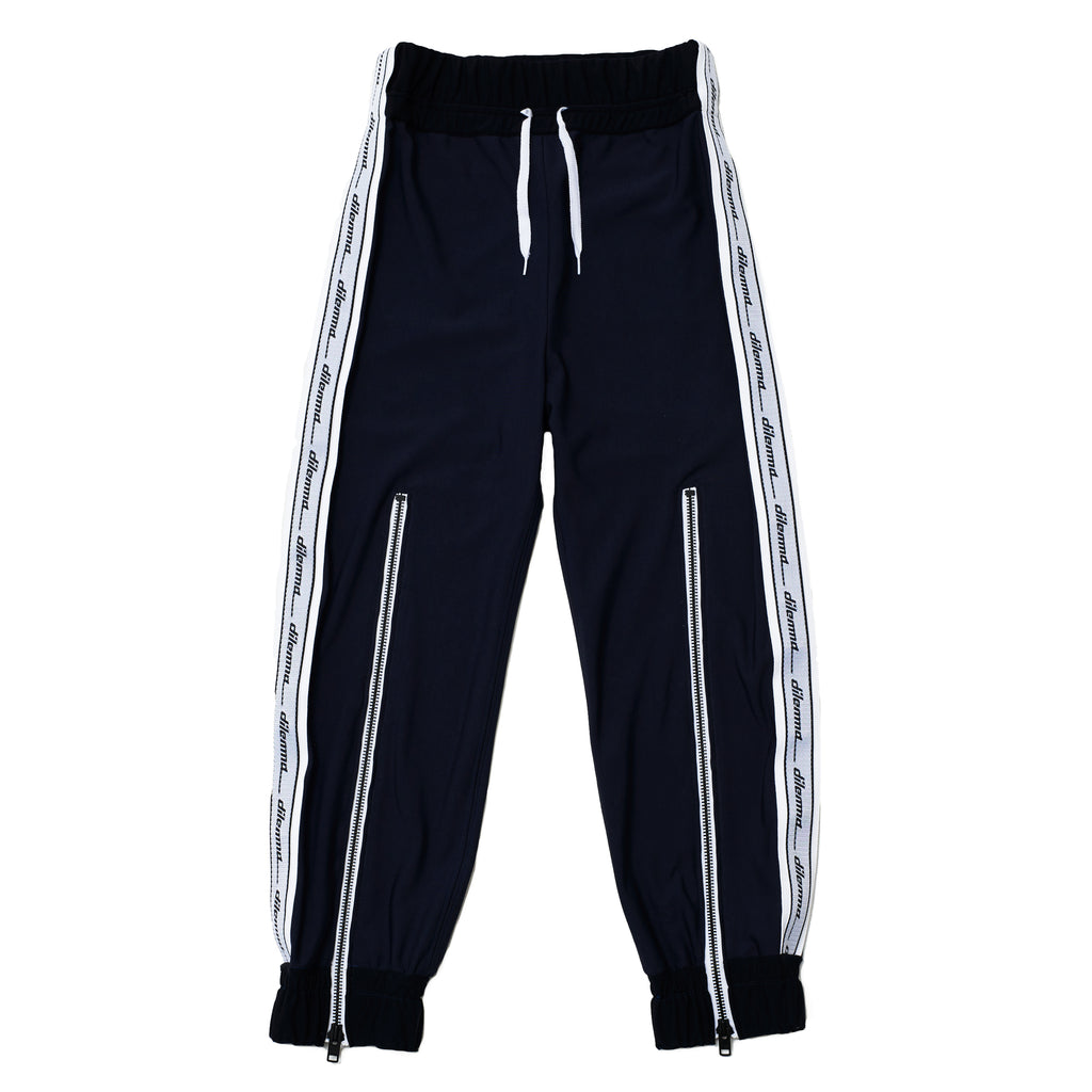 Long zipper Track Pants