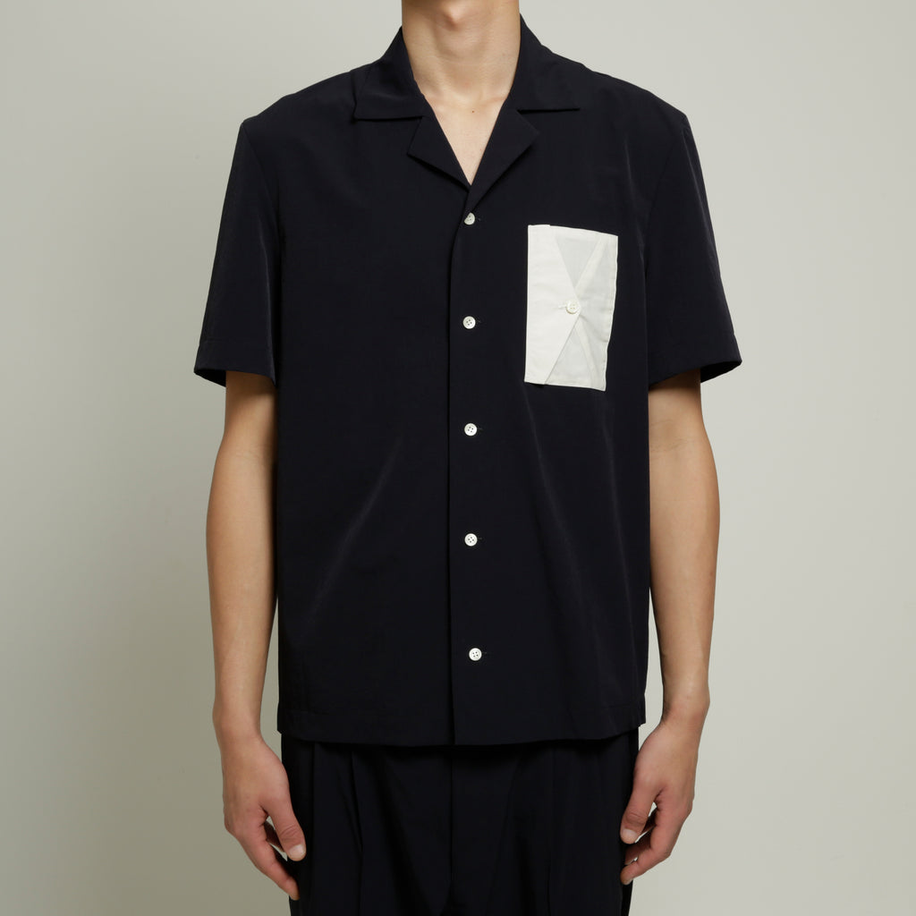 Letter Pocket Shirt